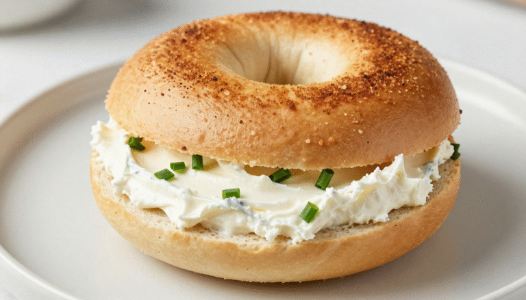 Cottage Cheese Bagel Recipe